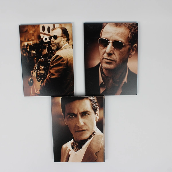 Lot of 3 The Godfather DVD Collection Part II (2 DVDs) Part III & Bonus Material