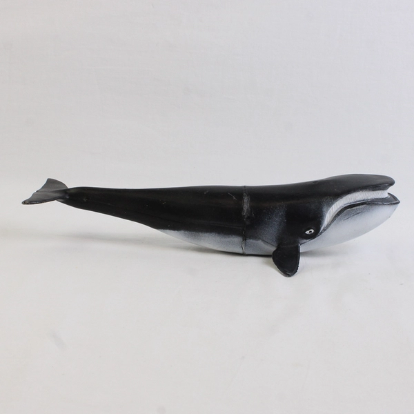 Vintage Larami Bowhead Whale Plastic Toy 10.5" Long