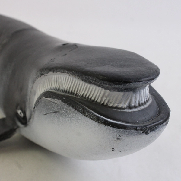 Vintage Larami Bowhead Whale Plastic Toy 10.5" Long
