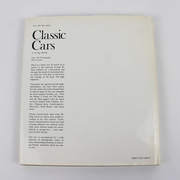 Cars of the 30s and 40s by Michael Sedgwick 1985 Hardcover Dust Jacket