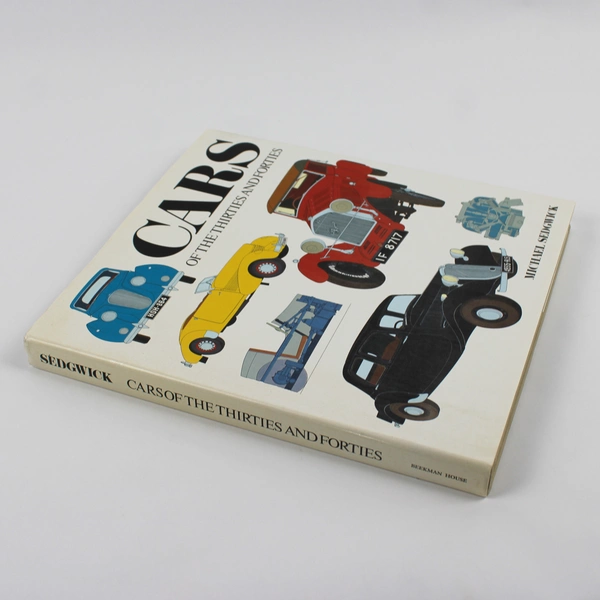 Cars of the 30s and 40s by Michael Sedgwick 1985 Hardcover Dust Jacket