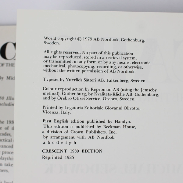 Cars of the 30s and 40s by Michael Sedgwick 1985 Hardcover Dust Jacket