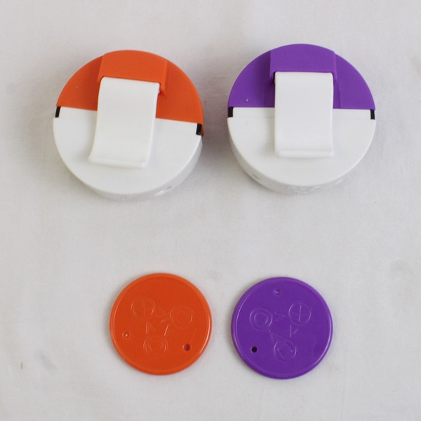 Lot of 2 2019 McDonald's Pokémon Disc Shooter Toys with 1 Disc Each