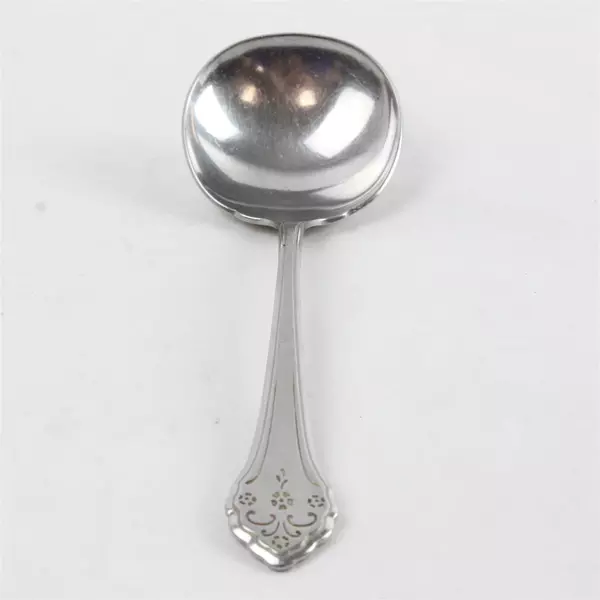 Set of 2 Oneida Lakewood Stainless Solid Gravy Ladles 7.5" Vintage