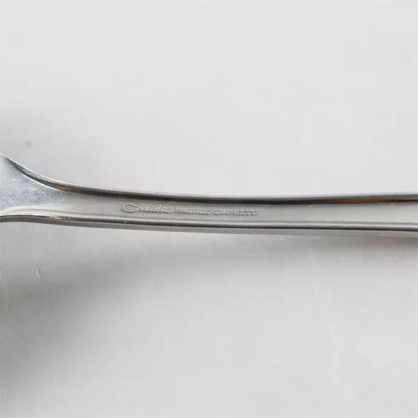 Set of 2 Oneida Lakewood Stainless Solid Gravy Ladles 7.5" Vintage