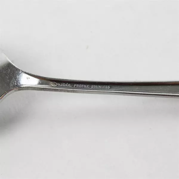 Set of 3 Oneida Lakewood Stainless Teaspoons 6" Vintage 