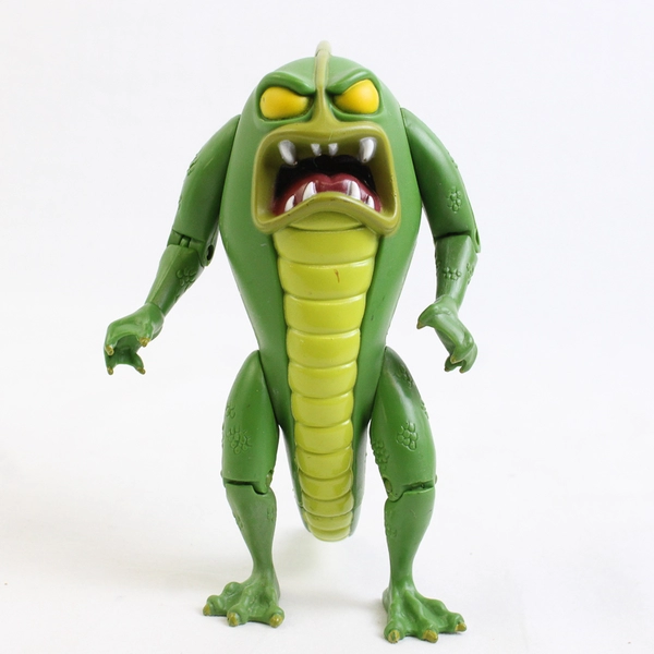 1990 Green Swamp Monster Scooby Doo Action Figure Villain Toy 5"