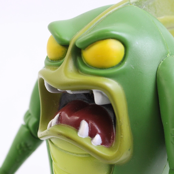 1990 Green Swamp Monster Scooby Doo Action Figure Villain Toy 5"