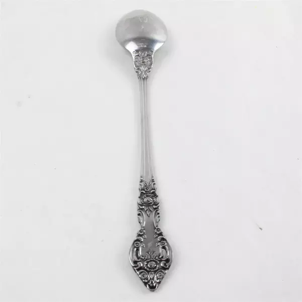 Set of 5 Oneida Northland Baton Rouge Stainless Iced Tea Spoons 7.5"