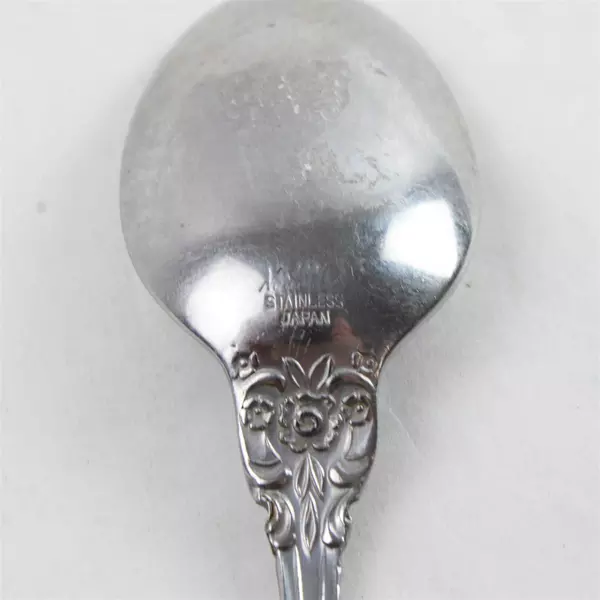 Set of 5 Oneida Northland Baton Rouge Stainless Iced Tea Spoons 7.5"