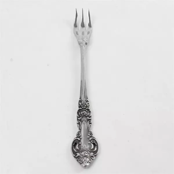 Set of 2 Oneida Northland Baton Rouge Stainless Cocktail Seafood Forks 6"