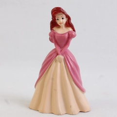 Disney The Little Mermaid Ariel PVC 2.75" Tall Pink Dress Cake Topper Figure