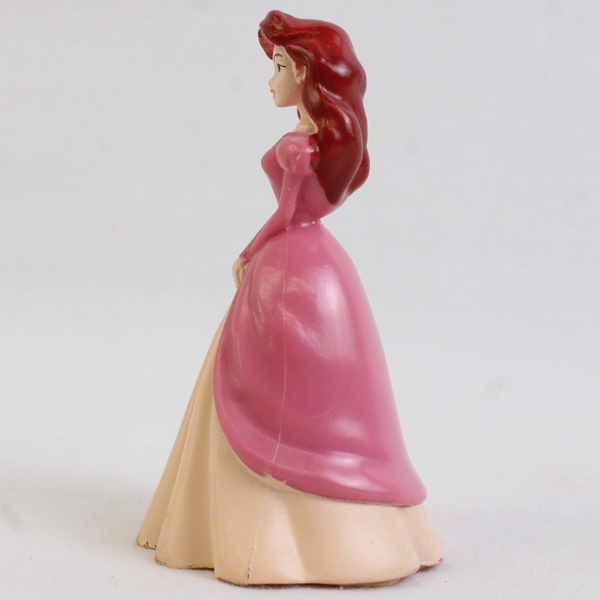 Disney The Little Mermaid Ariel PVC 2.75" Tall Pink Dress Cake Topper Figure