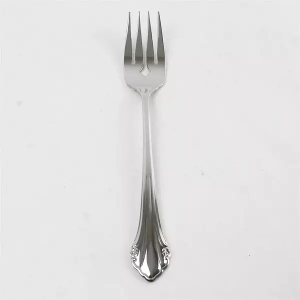 Set of 6 Oneida Repose Stainless Salad Forks 6.75" 