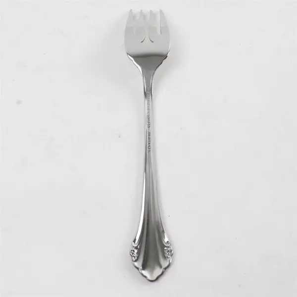 Set of 6 Oneida Repose Stainless Salad Forks 6.75" 