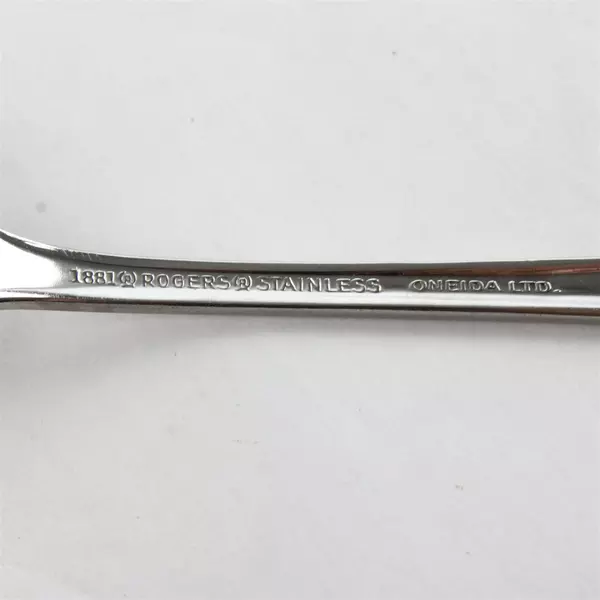 Set of 6 Oneida Repose Stainless Salad Forks 6.75" 