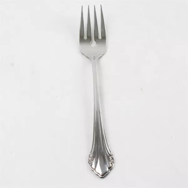 Set of 7 Oneida Repose Stainless Salad Forks 6.75" 