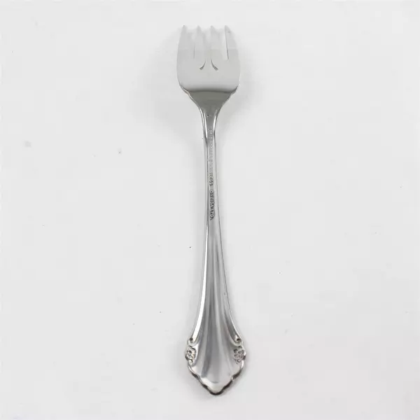 Set of 7 Oneida Repose Stainless Salad Forks 6.75" 