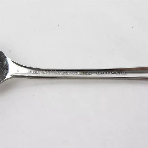 Set of 7 Oneida Repose Stainless Salad Forks 6.75" 