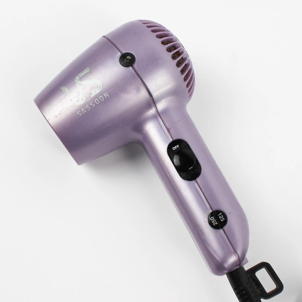 Vidal Sassoon 1600 Watt Mini Travel Hair Dryer Dual Voltage, VS513