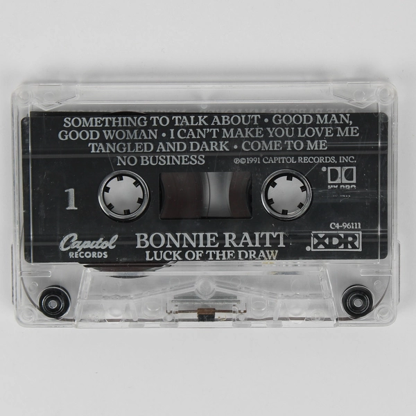 1991 Bonnie Raitt Luck of The Draw Cassette Tape Capitol Records