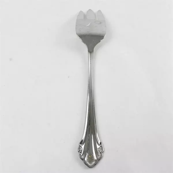 Set of 2 Oneida Repose Stainless Medium Meat Serving Forks 8.5" Vintage