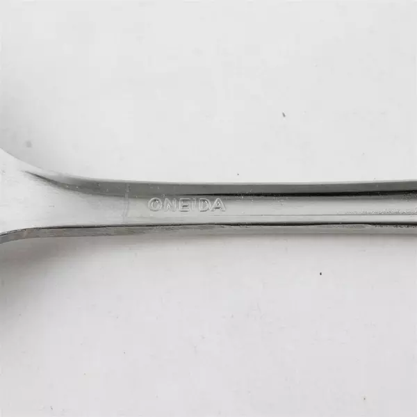 Set of 2 Oneida Repose Stainless Medium Meat Serving Forks 8.5" Vintage