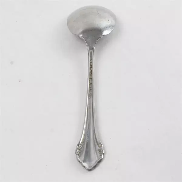 Lot of 7 Oneida Repose Stainless Sugar Spoons 6" Vintage 