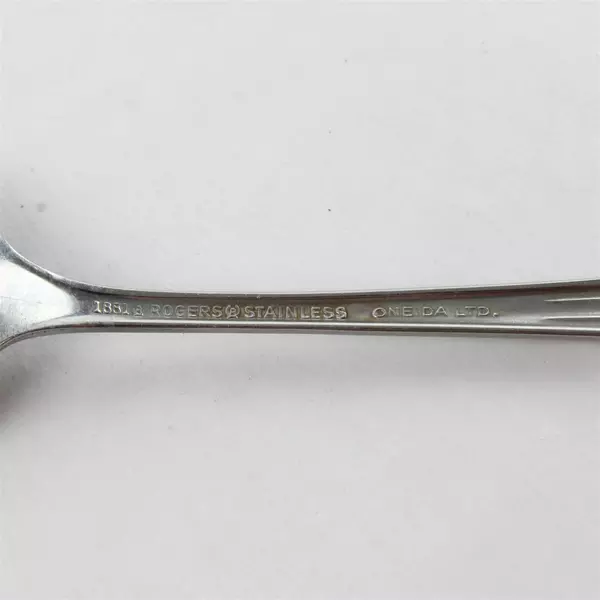 Lot of 7 Oneida Repose Stainless Sugar Spoons 6" Vintage 