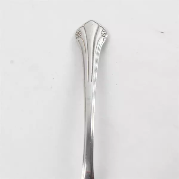 Set of 7 Oneida Repose Stainless Oval Place/Soup Spoons 7" 
