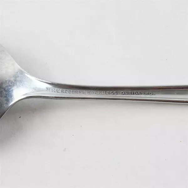 Set of 3 Oneida Repose Stainless Tablespoons Serving Spoons 8.5"