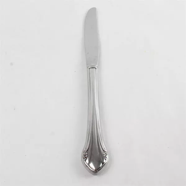 Set of 4 Oneida Repose Stainless Modern Hollow Handle Dinner Knives