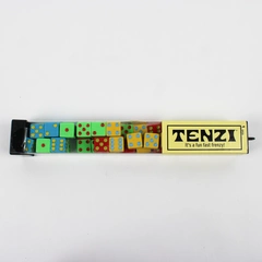 TENZI Dice Game 1 Tube of 4 Colors Dice, Fast Family Carma Games, LLC