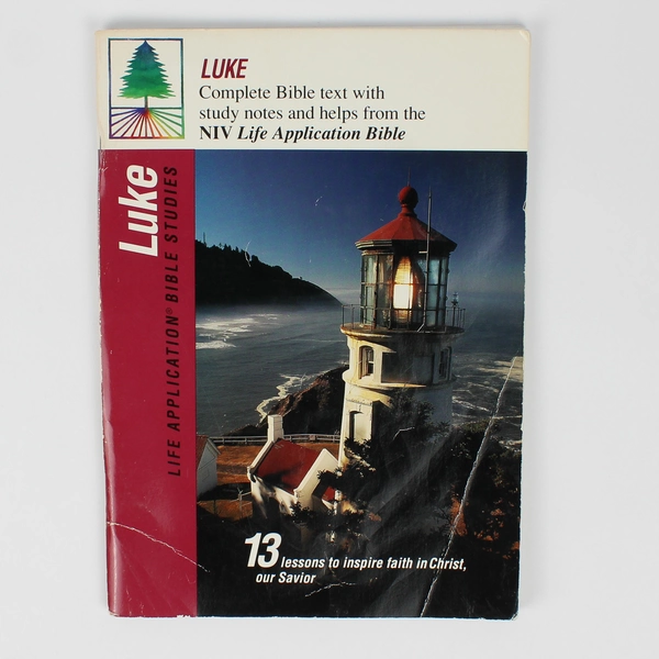 Luke A Life Application Bible Study 1986 Paperback Tyndale House Publishers Good