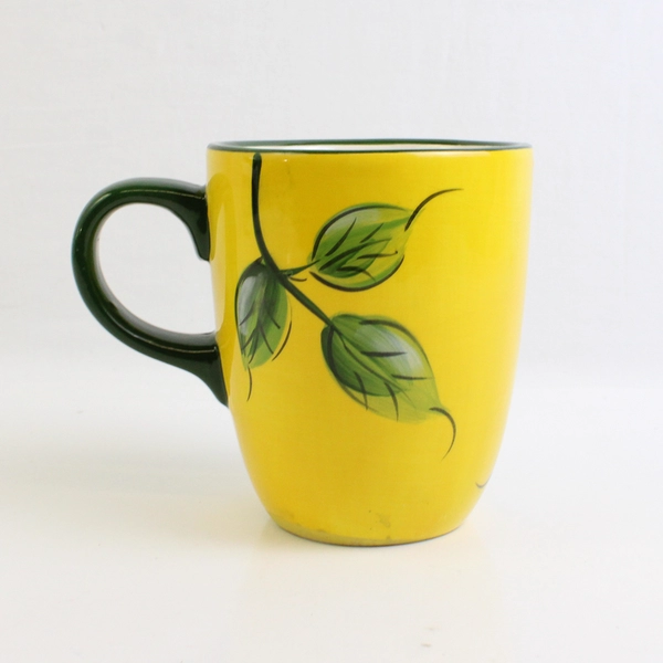 Cracker Barrel Multicolor Fresh Picked Pattern Ceramic Mug 4.75" Tall