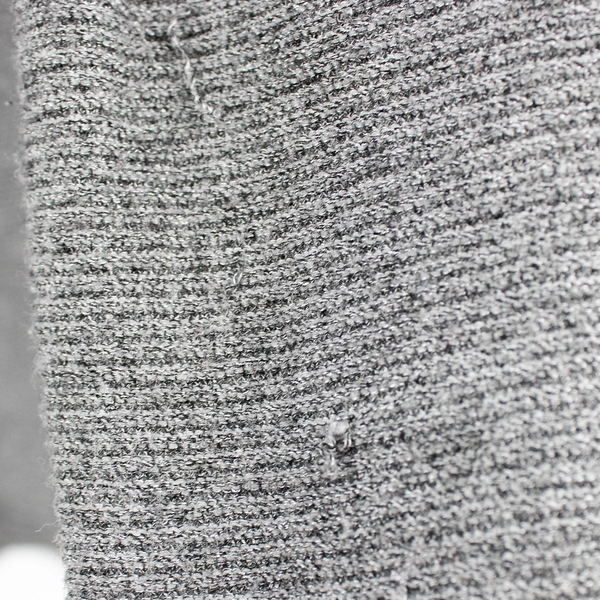 Cynus Solid Gray Color Long Sleeve Knit Sweater Women's Size M