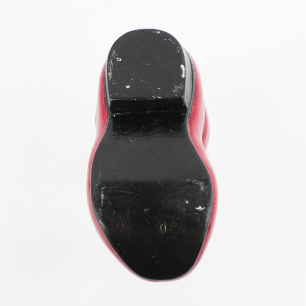 Vintage Ceramic Christmas Santa Boot Vase 5 Inch