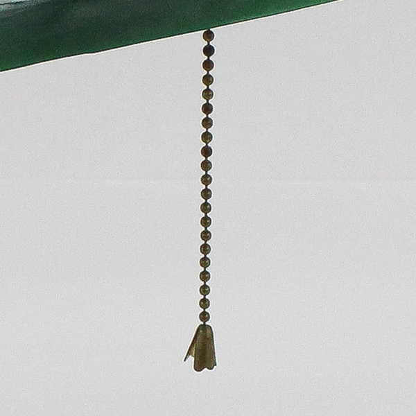 Vintage Electric Banker's Lamp Brass And Green Glass Shade