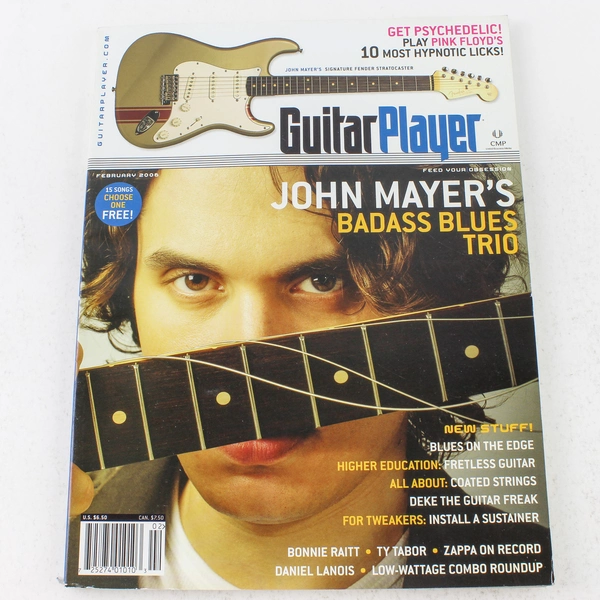 Guitar Player Magazine Feb 2006 John Mayer Pink Floyd - Very Good