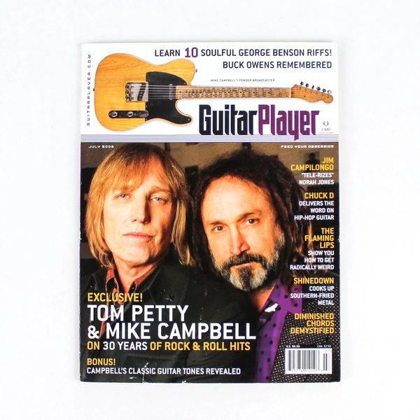 Guitar Player Magazine July 2006 Tom Petty & Mike Campbell Rock Collectible