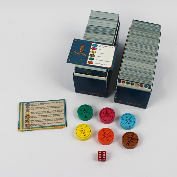 Trivial Pursuit Master Game Genus Edition 1981 Made in USA