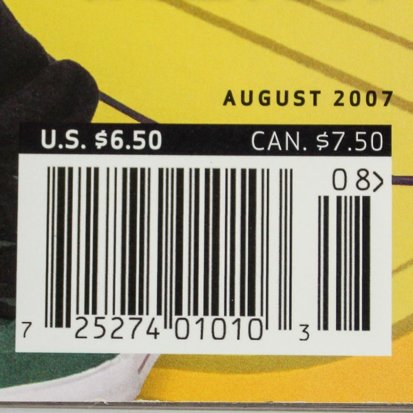 Magazine Guitar Player Joe Satriani Surfing With The Alien August 2007 