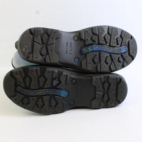 Sloggers Waterproof Rain Boots Spring Surprise Blue Floral Women's Size 7