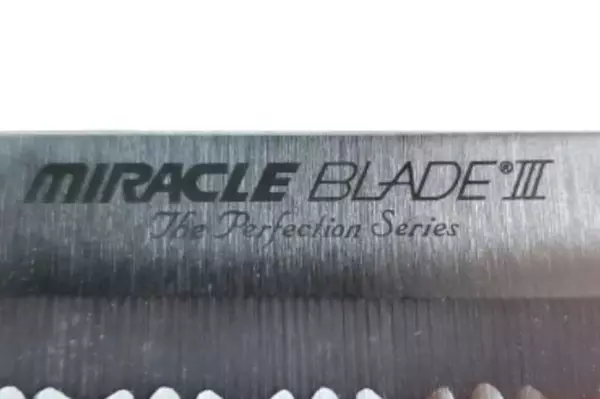 Miracle Blade III Perfection Series All Purpose Slicer Knife Black Handle