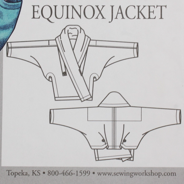 The Sewing Workshop Collection Equinox Jacket Pattern Women's Sizes (S-L) 2002
