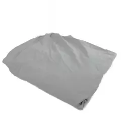 Kirkland Solid Blue-Grey Queen Flat Sheet 100% Cotton