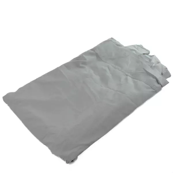 Kirkland Solid Blue-Grey Queen Flat Sheet 100% Cotton