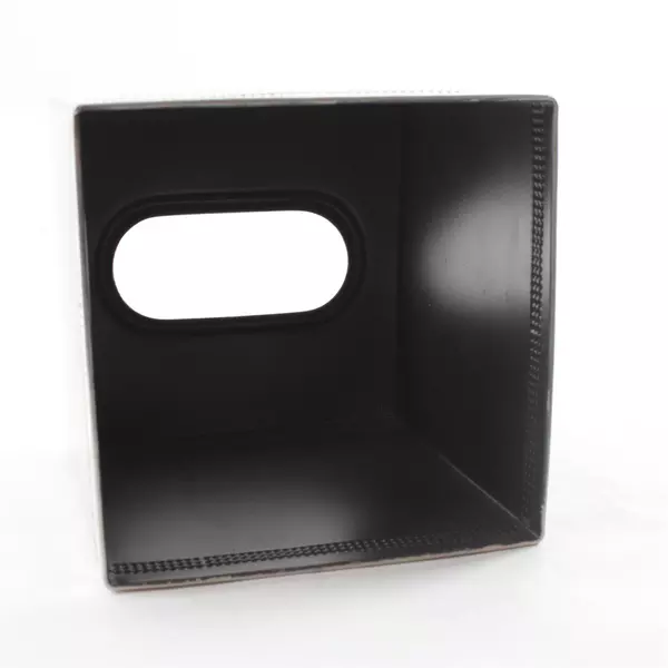 Handcrafted Square Tissue Box Cover Satin Nickel Finish India