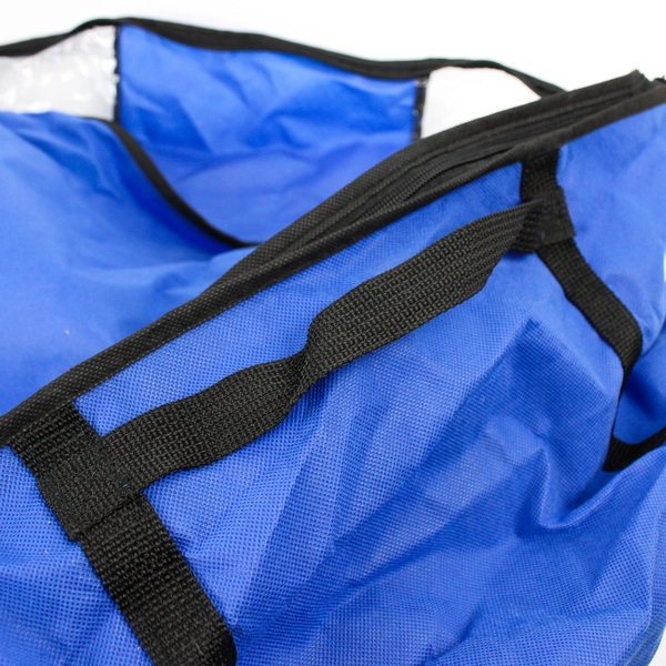 Super Pack Blue Underbed Clothes Storage Bag 10" x 19" x 25"