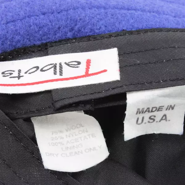 Talbots Blue Wool Hat Size 7 1/4  Lightweight Packable